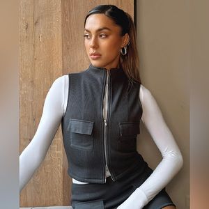 WhiteFox Boutique Oversight Top